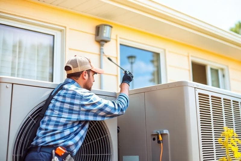 HVAC service business GEO example